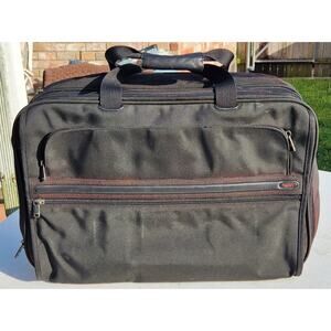 Tumi 22122D4 Black 22" Carry On Garment Duffle Bag‎